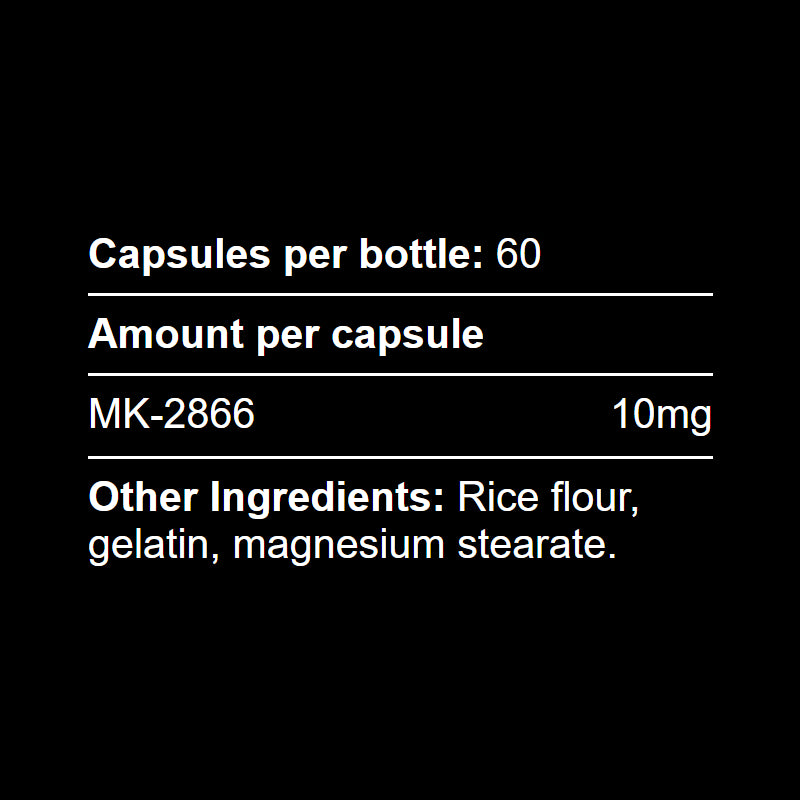 Ostarine: 10mg MK-2866