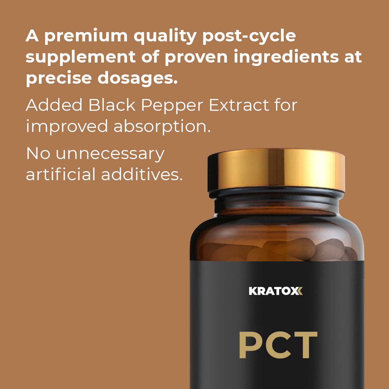 Kratox PCT with Ashwagandha and more