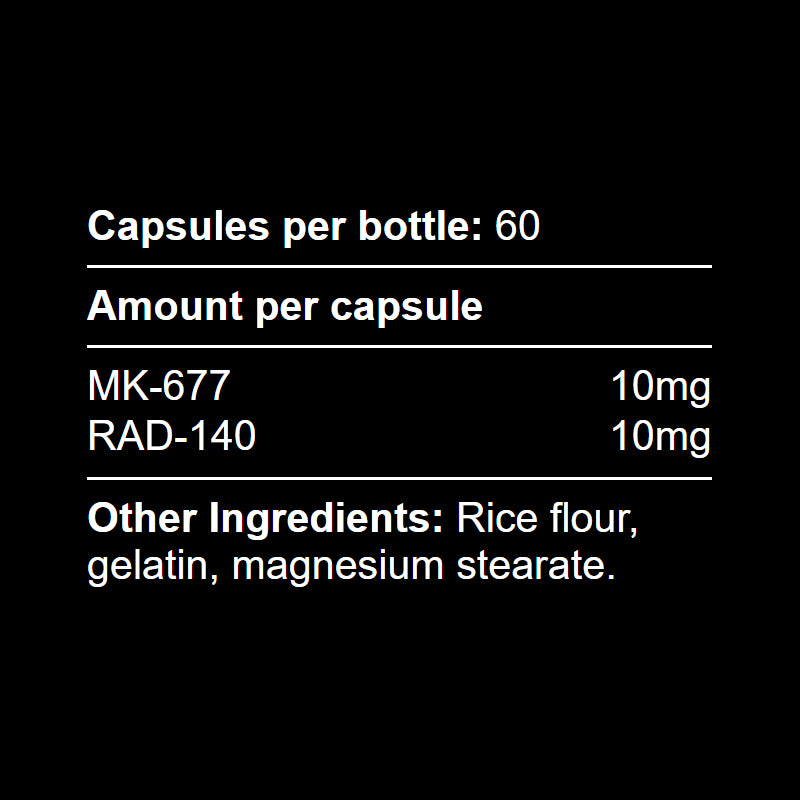MK-677 & RAD-140 Sarms Blend